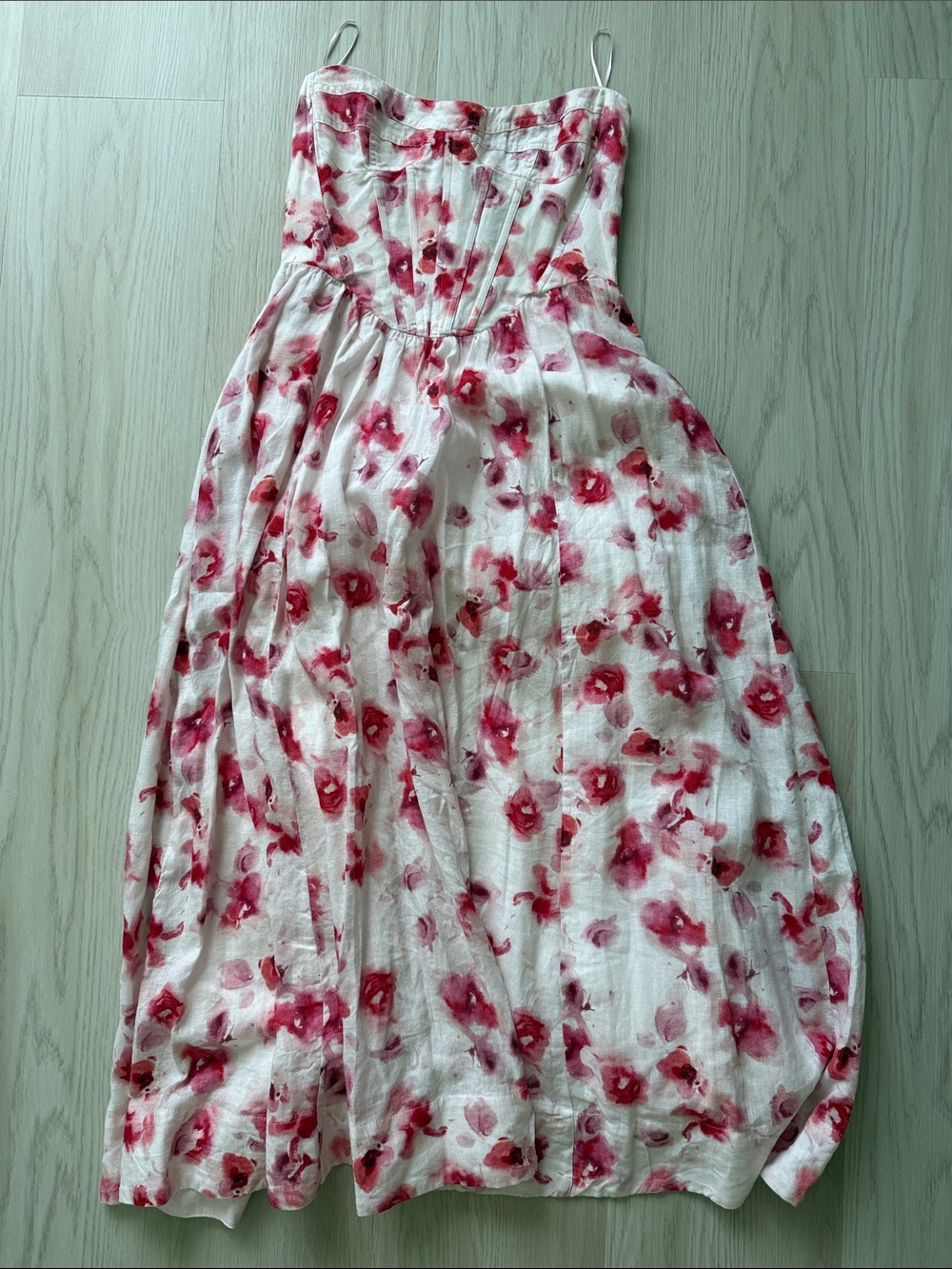 Women’s Strapless SM Bardot dress worn once!